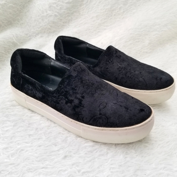 J/Slides Angelica Crushed Velvet Slip On Sneakers Size 8 - Picture 4 of 8